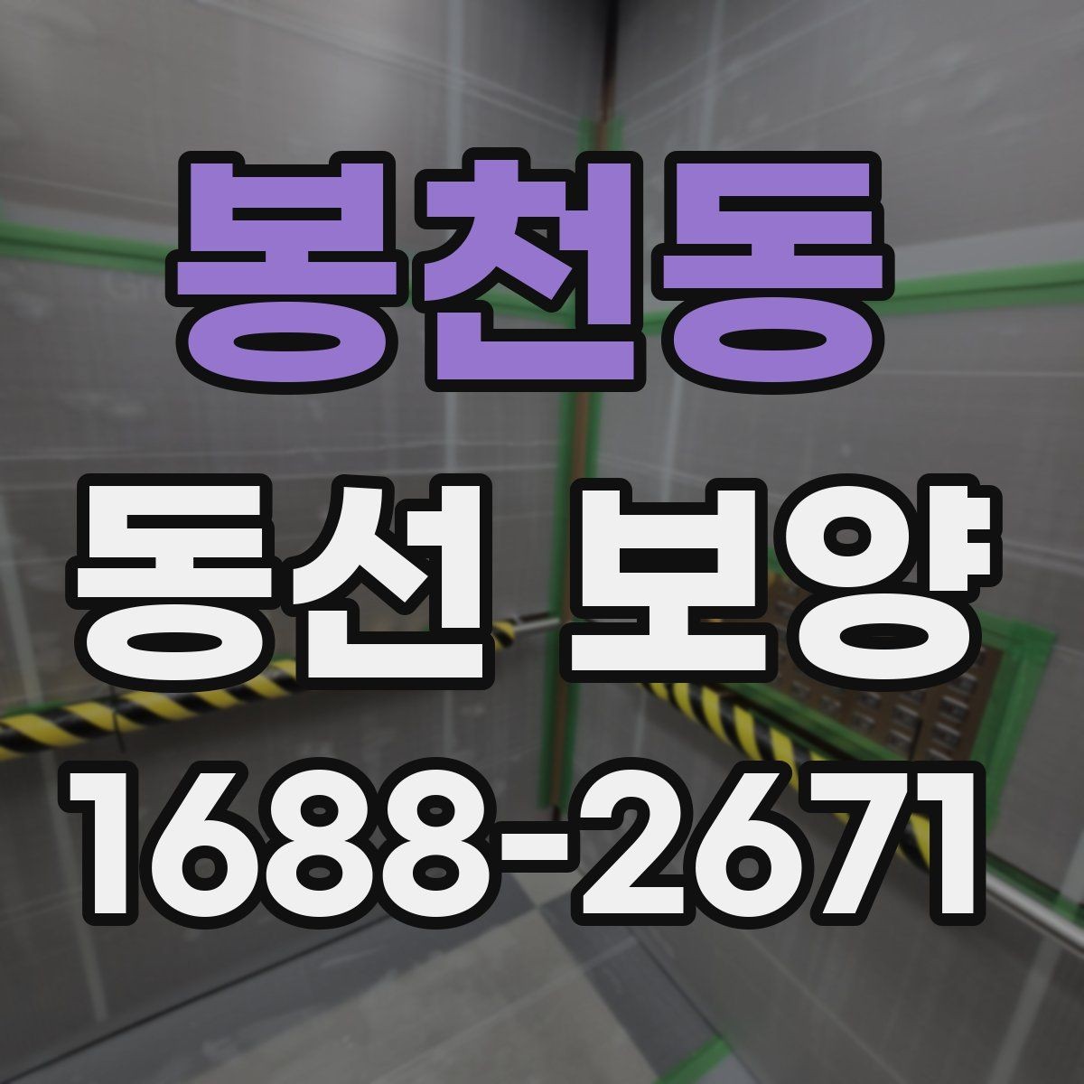 봉천동 동선 보양 범위와 작업 단계 알아보기