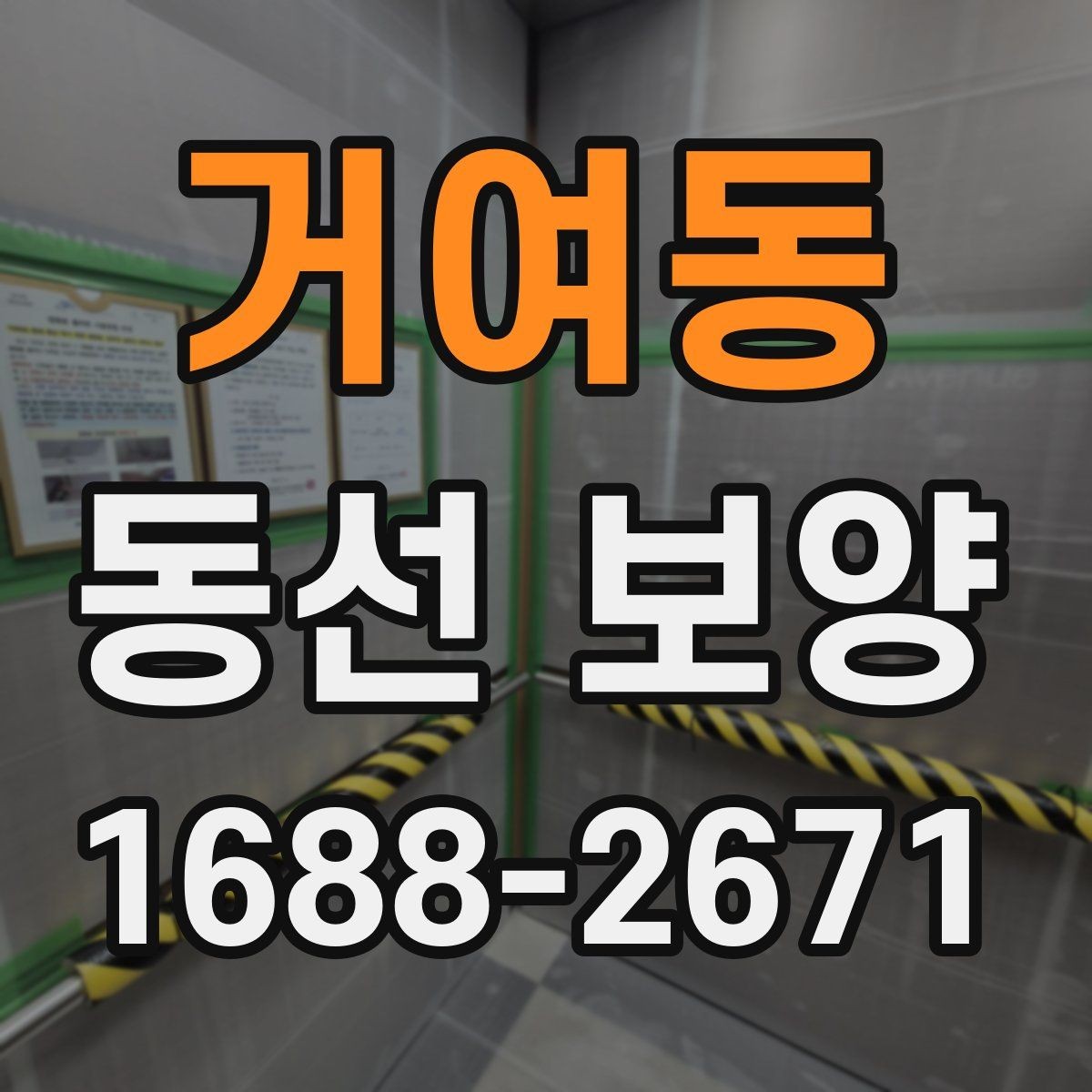 거여동 동선 보양 작업을 효율적으로 끝내는 체크포인트