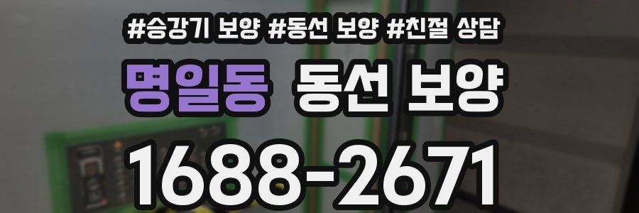 명일동 동선 보양