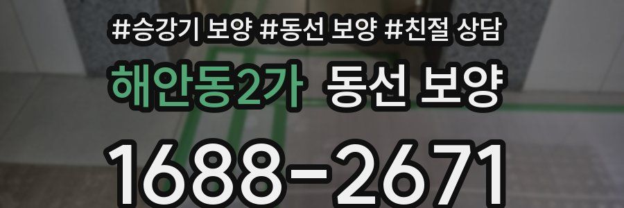 해안동2가 동선 보양