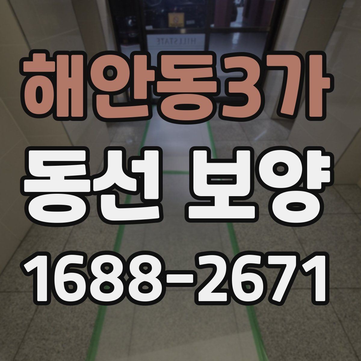 해안동3가 동선 보양 선택 전 비교해야 할 항목들