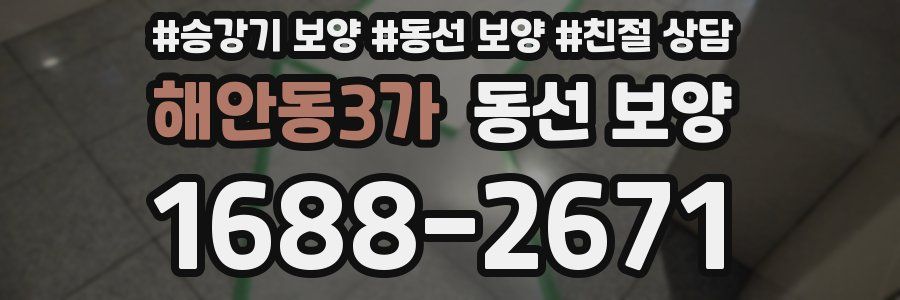 해안동3가 동선 보양
