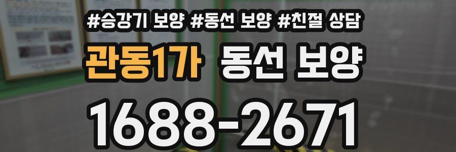 관동1가 동선 보양