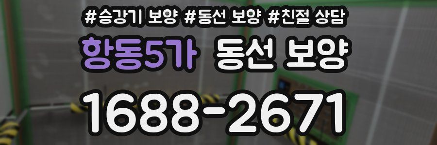 항동5가 동선 보양