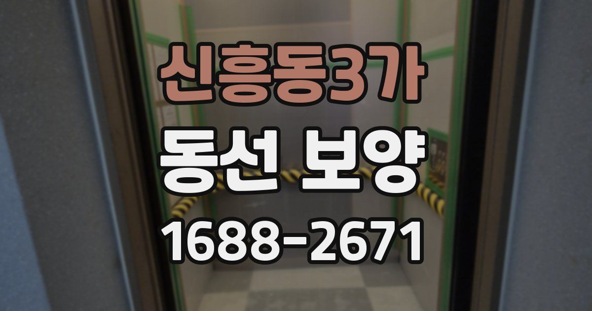 신흥동3가 동선 보양