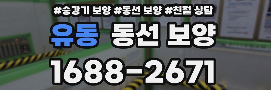 유동 동선 보양