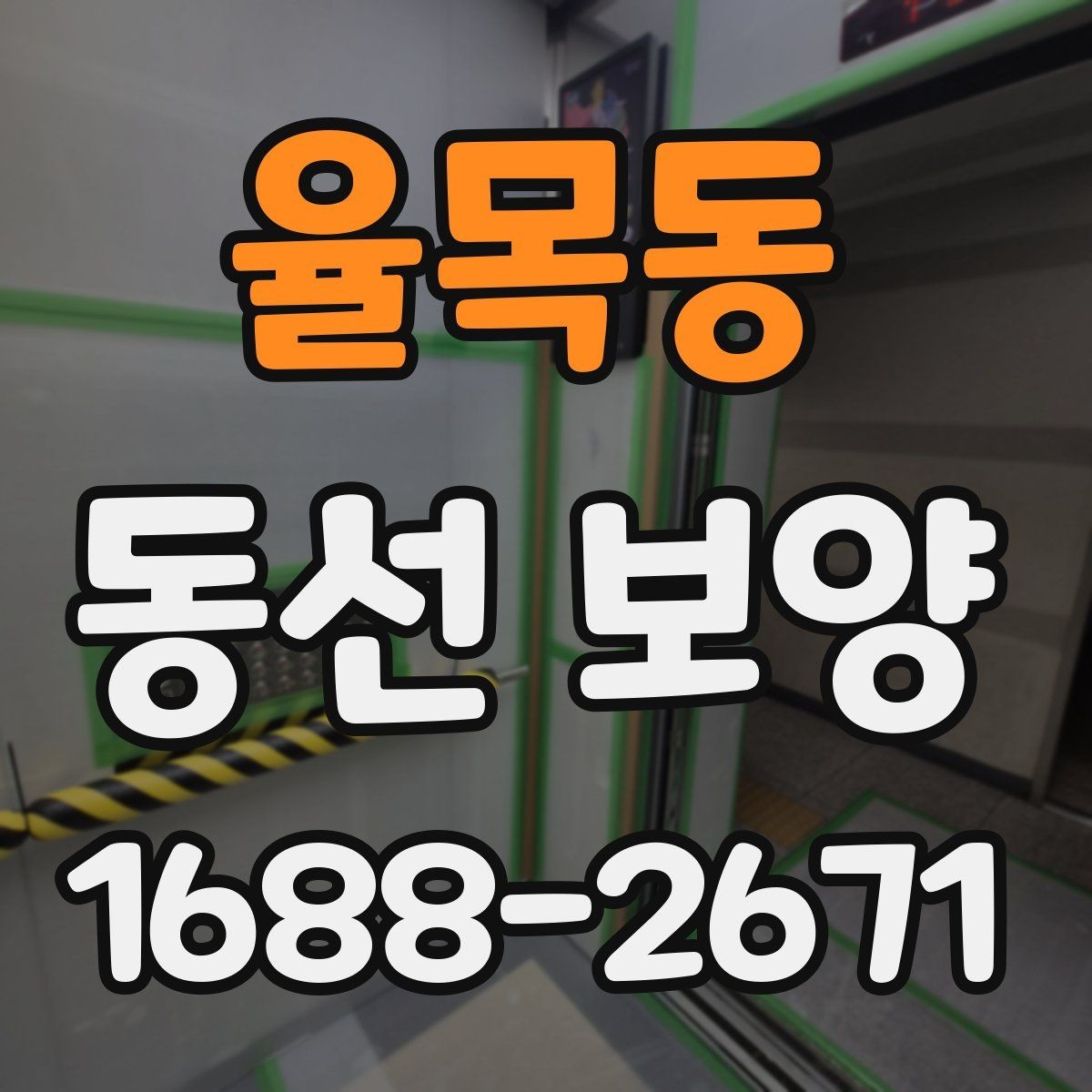 율목동 동선 보양 공사 전후 주의사항 한눈에 보기