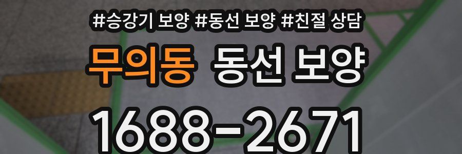 무의동 동선 보양