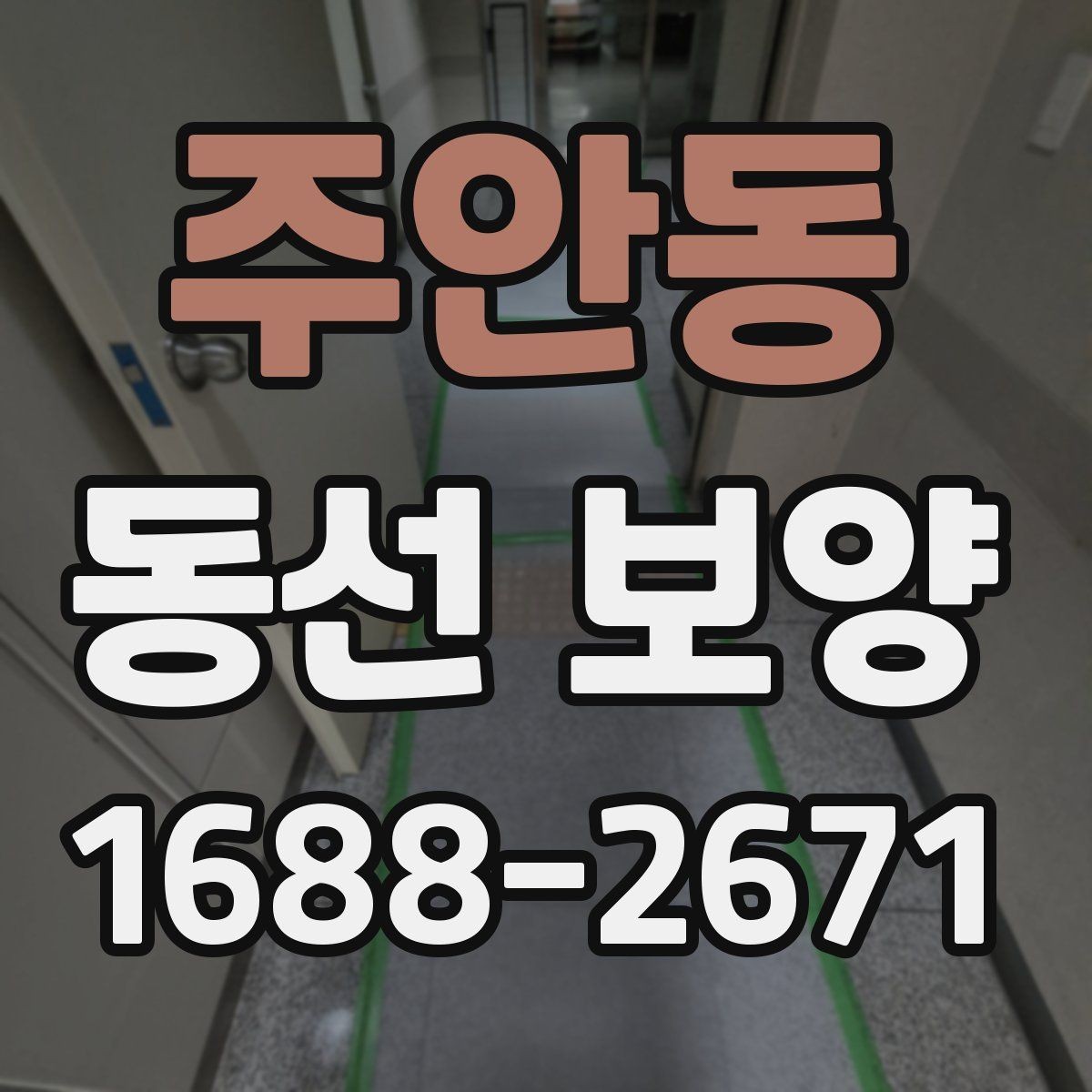 주안동 동선 보양 현장 점검표로 보는 준비해야 할 항목