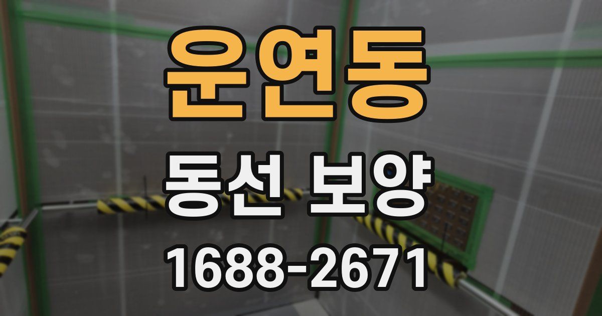 운연동 동선 보양