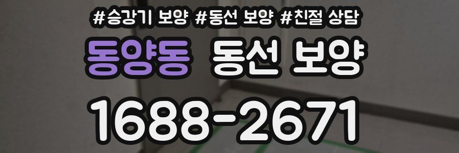 동양동 동선 보양