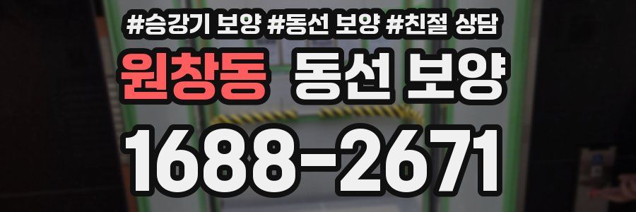 원창동 동선 보양