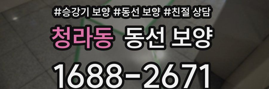 청라동 동선 보양