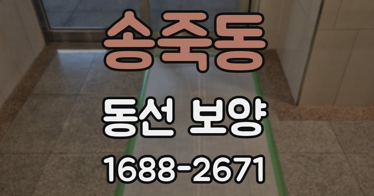 송죽동 동선 보양