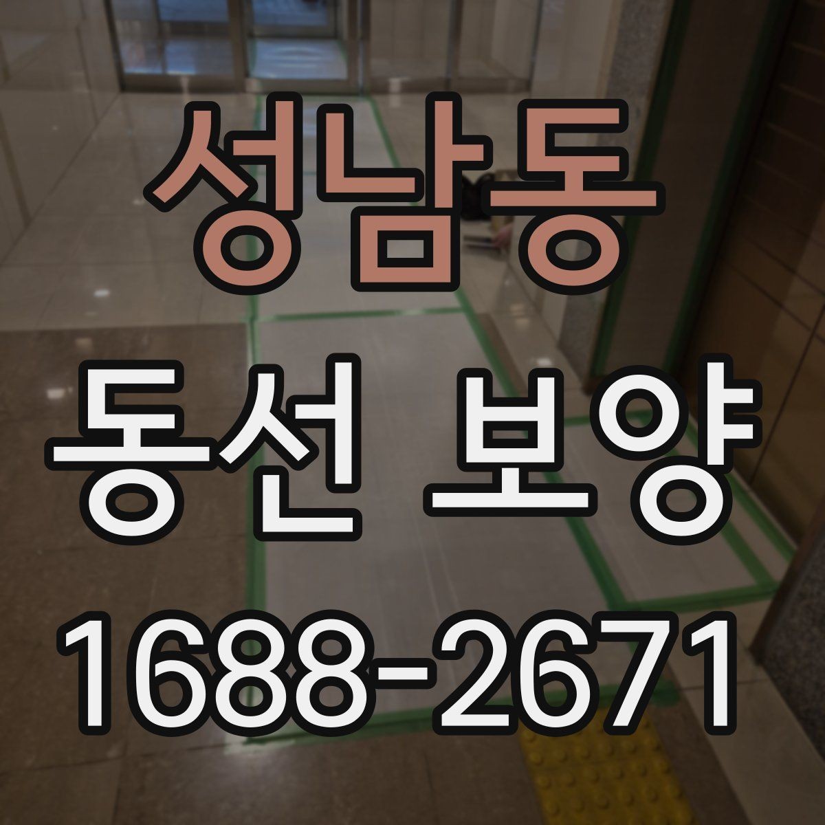 성남동 동선 보양 비용과 범위는 어떻게 달라질까