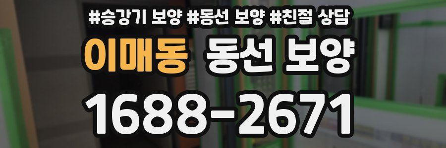 이매동 동선 보양