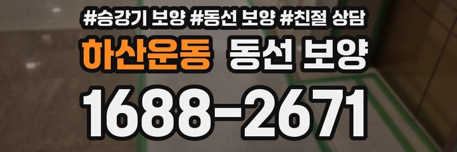 하산운동 동선 보양