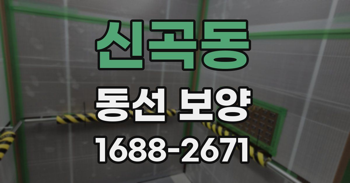 신곡동 동선 보양
