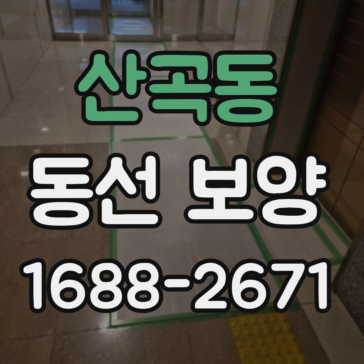 산곡동 동선 보양 비용 확인 시 함께 봐야 할 내용