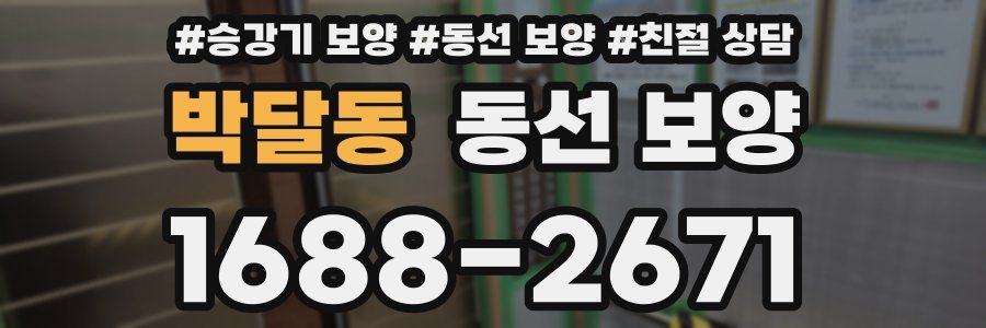 박달동 동선 보양