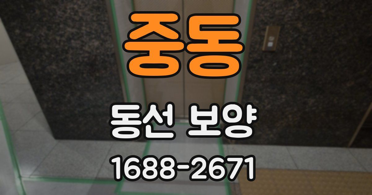 중동 동선 보양