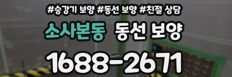 소사본동 동선 보양