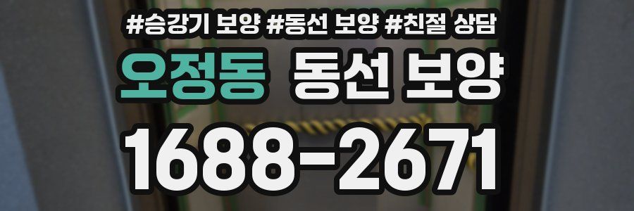 오정동 동선 보양