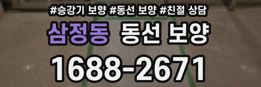 삼정동 동선 보양