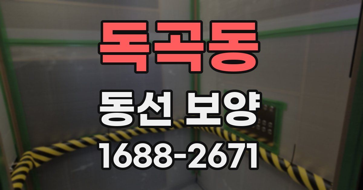 독곡동 동선 보양