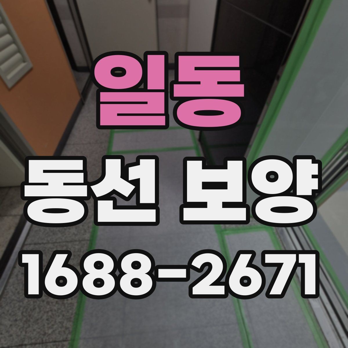 일동 동선 보양 시공 범위는 어디까지 포함될까