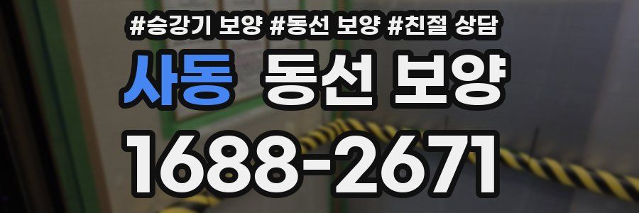 사동 동선 보양