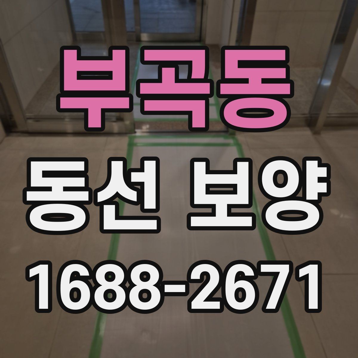 부곡동 동선 보양 현장에서 많이 묻는 질문 정리