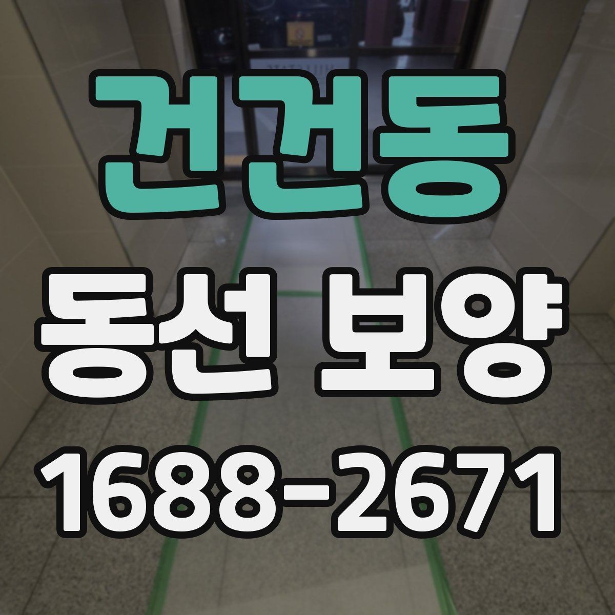건건동 동선 보양 후 확인해야 하는 마무리 점검