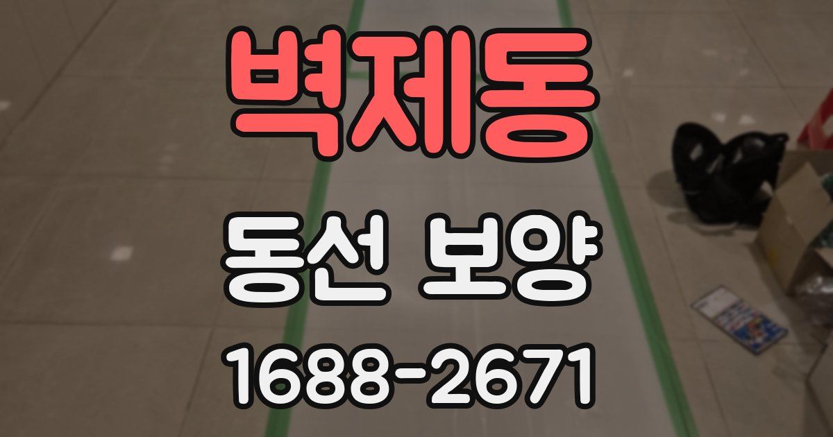 벽제동 동선 보양