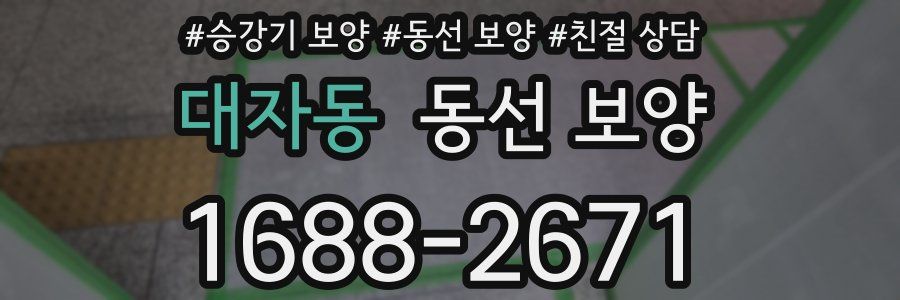 대자동 동선 보양
