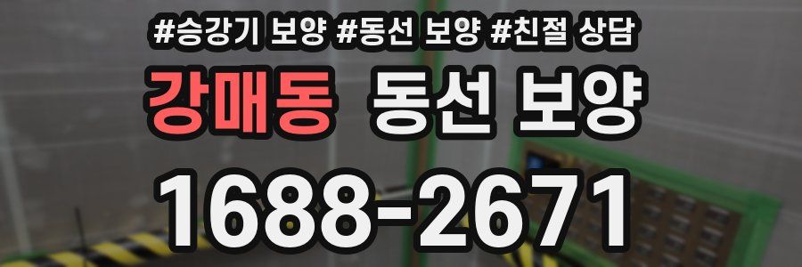 강매동 동선 보양