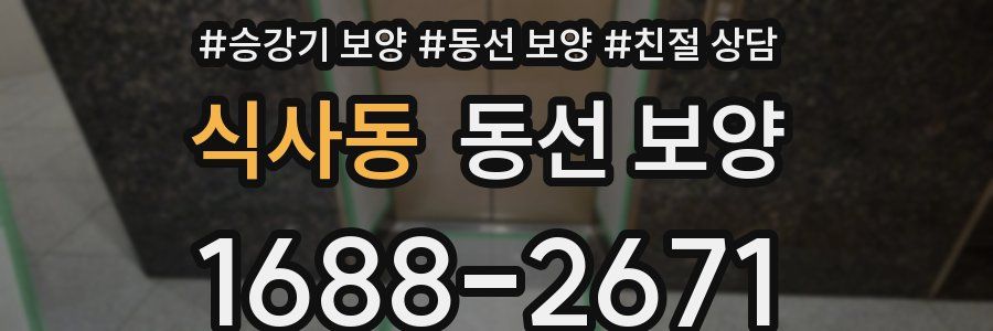 식사동 동선 보양