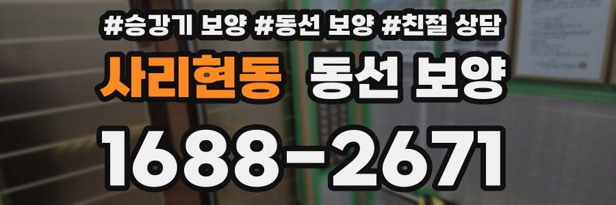 사리현동 동선 보양