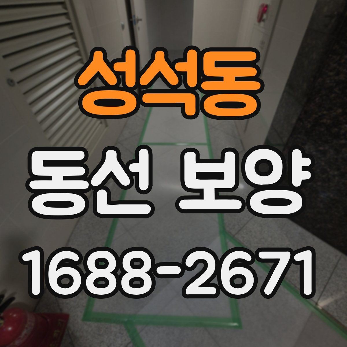 성석동 동선 보양 현장에서 효율을 높이는 방법