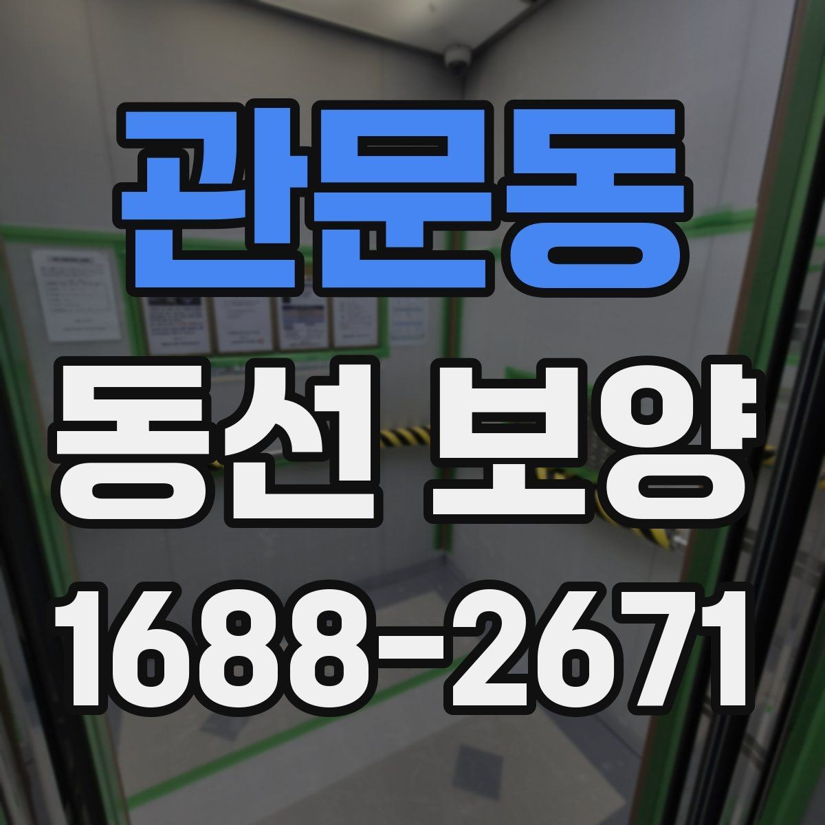 관문동 동선 보양 작업이 필요한 이유와 작업 흐름