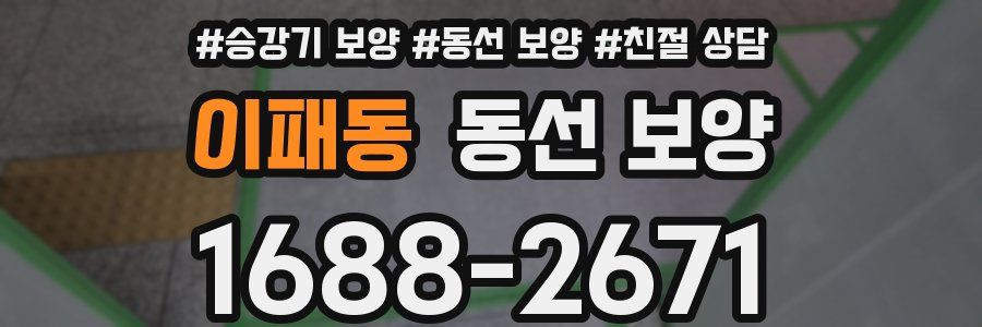 이패동 동선 보양