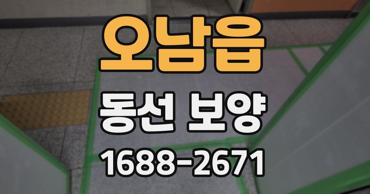 오남읍 동선 보양