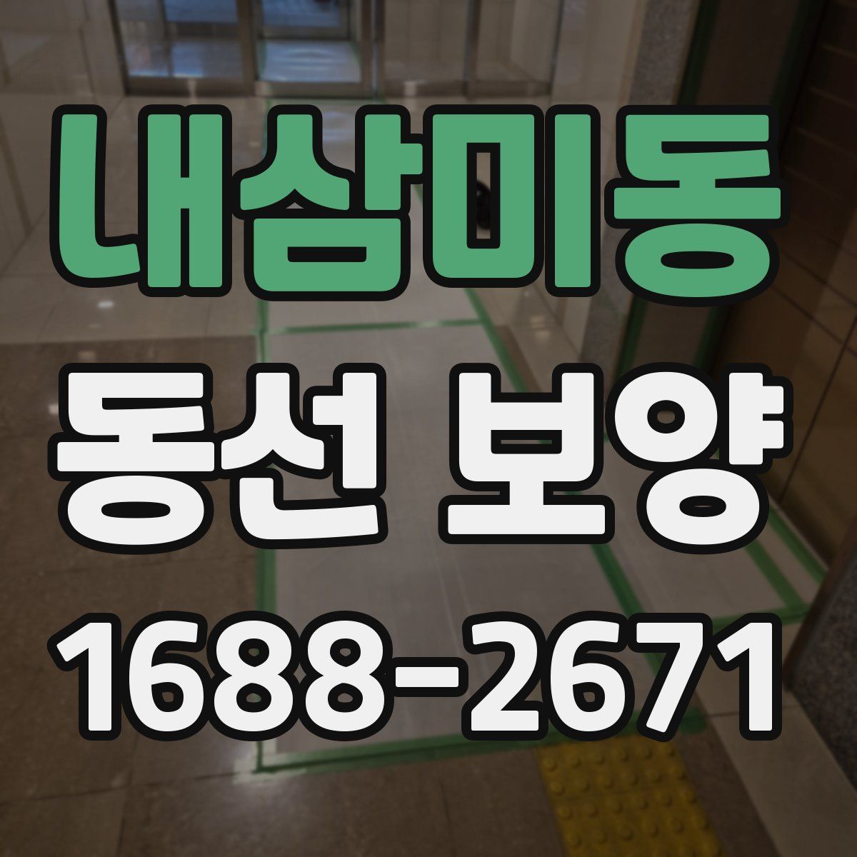 내삼미동 동선 보양