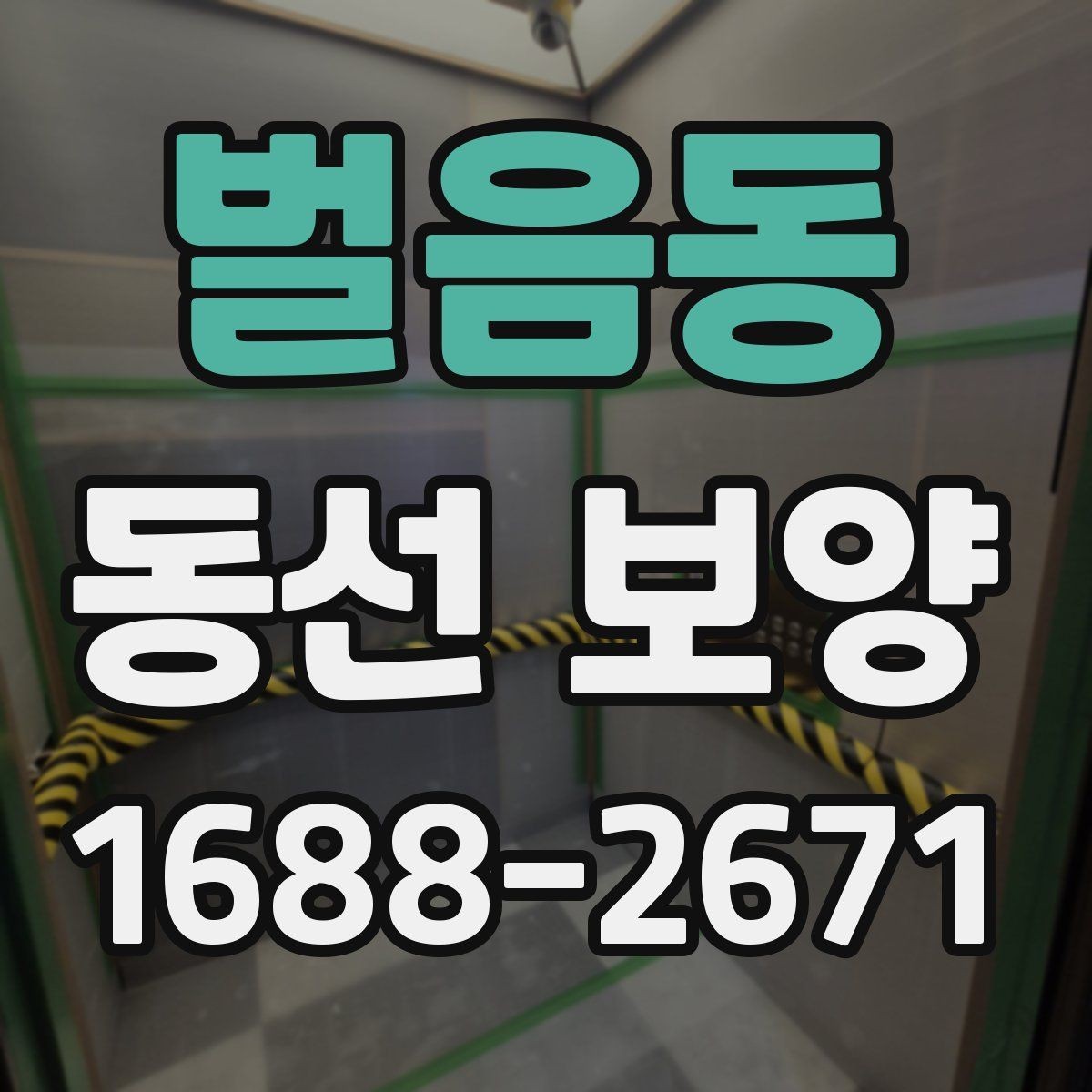 벌음동 동선 보양 시공 사례로 보는 준비 포인트