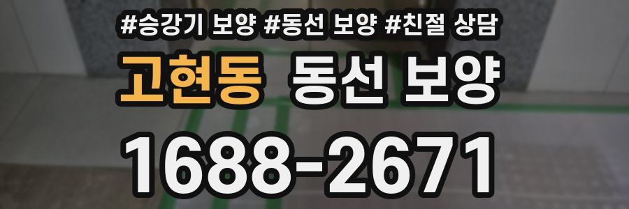고현동 동선 보양