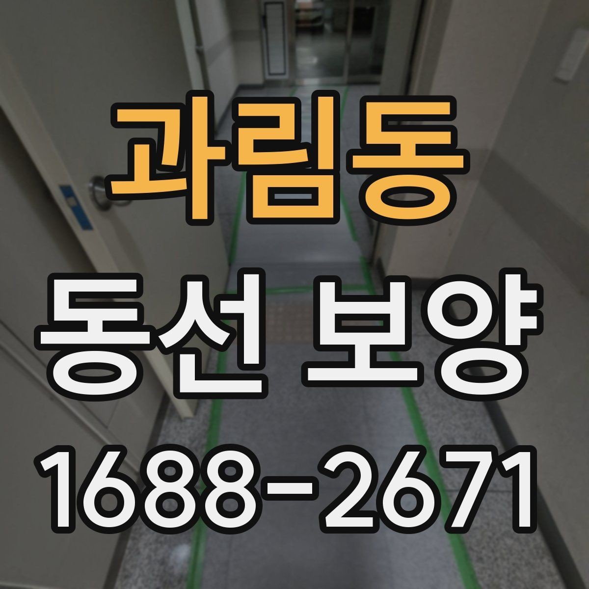 과림동 동선 보양 공정에서 자주 묻는 질문 정리