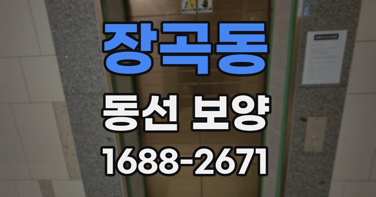 장곡동 동선 보양