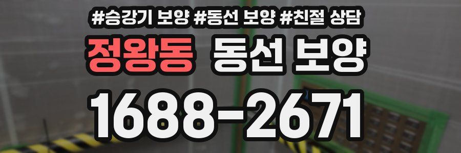 정왕동 동선 보양