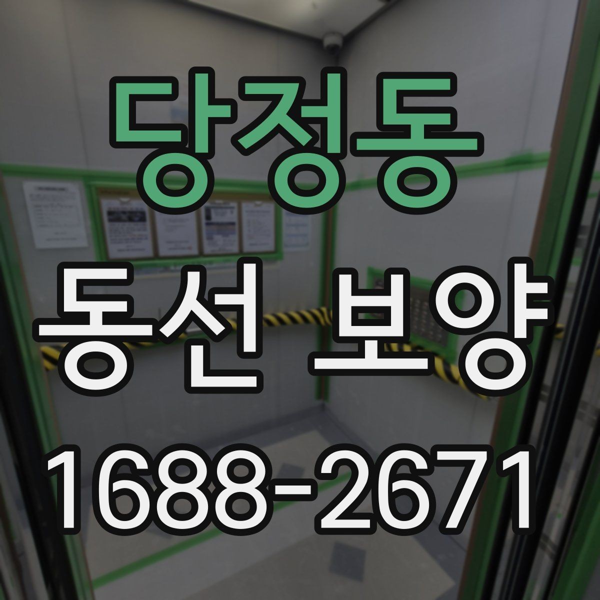 당정동 동선 보양 작업 전 확인해야 할 공간 상태