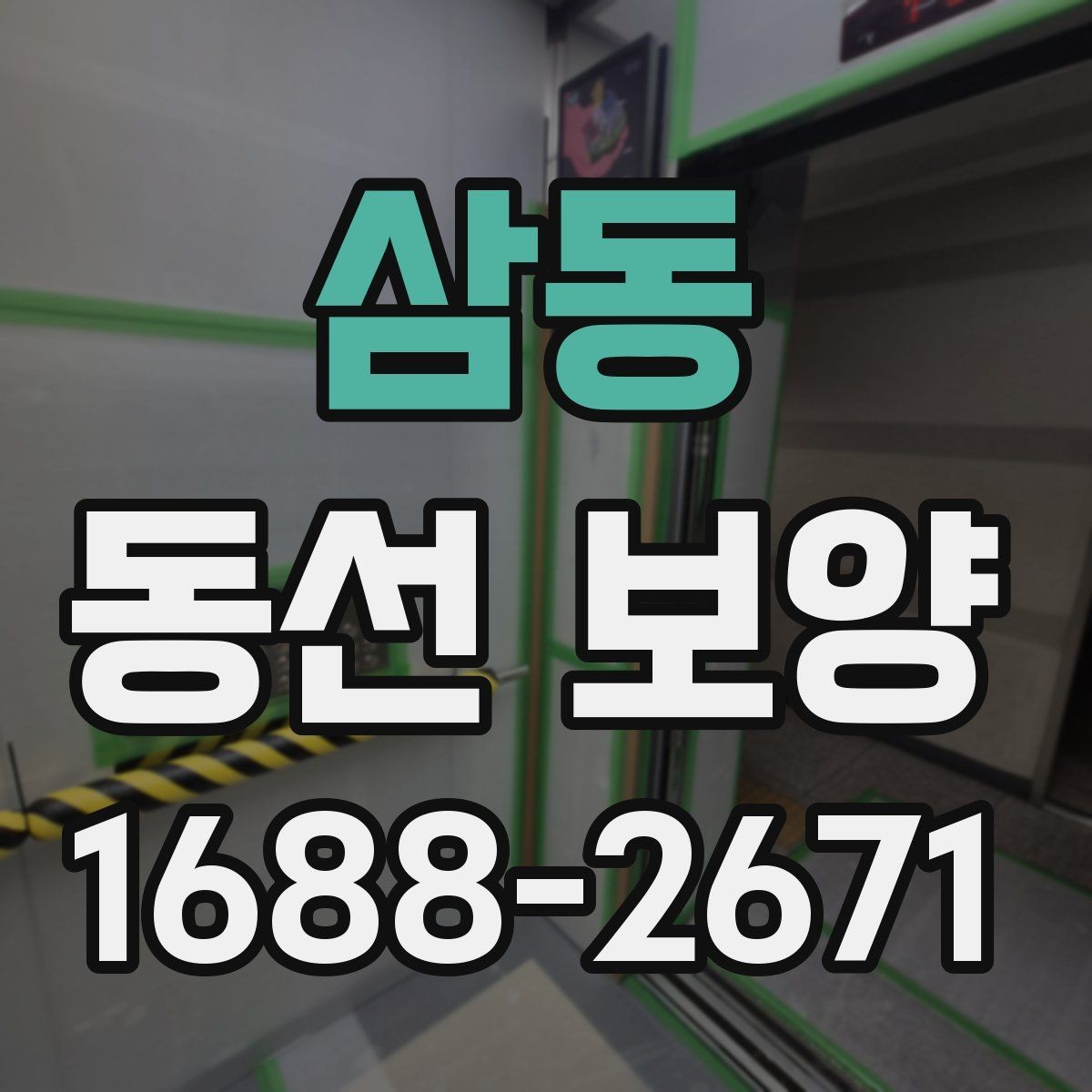 삼동 동선 보양 작업에서 안전을 우선해야 하는 이유